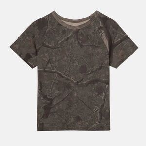 DAIRY BOY - RIVER CAMO BASEBALL TEE size M!